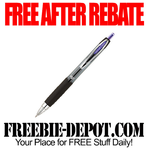 FREE AFTER REBATE – 48 uni-ball Retractable Fraud Prevention Gel Pens – Exp 2/6/16