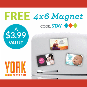 FREE Magnet – Personalized Photo Magnet – Exp 4/21/16
