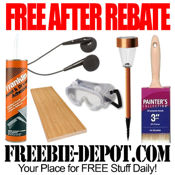 FREE AFTER REBATE – 6 Awesome Items at Menards – Exp 3/6/16