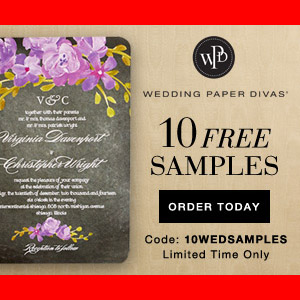 10 FREE Stationery Samples from Wedding Paper Divas + 30% OFF