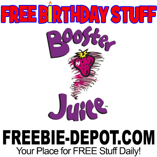 BIRTHDAY FREEBIE – Booster Juice