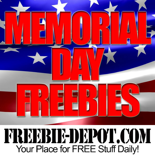 FREE Memorial Day Stuff 2016 – 5/30/16