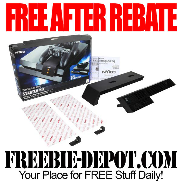 FREE AFTER REBATE – PS4 Controller Charger and Intercooler – PlayStation 4  – Exp 12/31/16