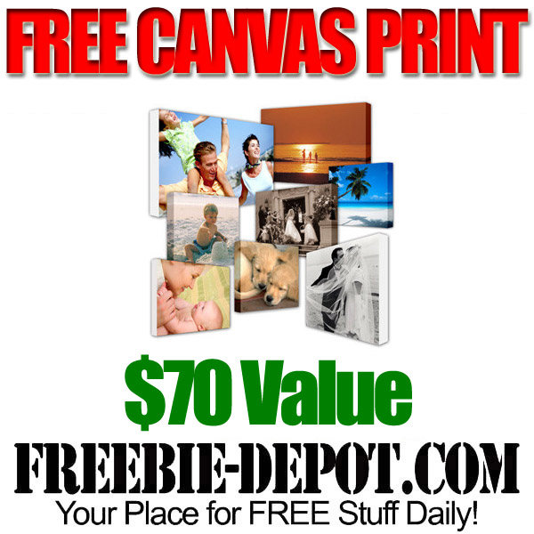 FREE Canvas Print – $70 Value ~ Great FREE Gift Idea!