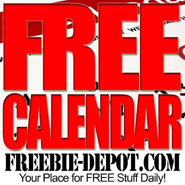 FREE 12 Month Calendar through 9/20/16