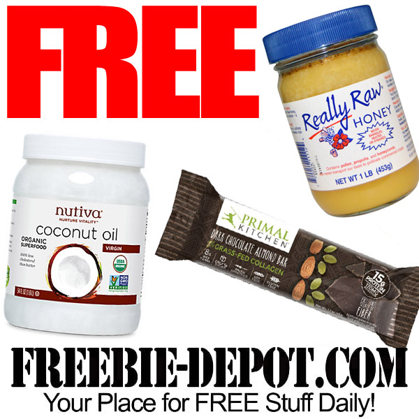 FREE Chocolate, Honey, Coconut Oil – Your Choice!  LIMITED TIME!