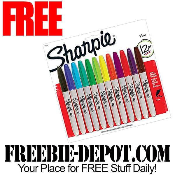 free-sharpie-12-pack