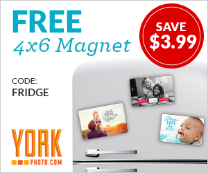 FREE 4×6 Custom Photo Magnet – Exp 5/13/17 ◄ FREE Mother’s Day Gift Idea!