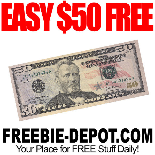 $50 FREE – Easy!