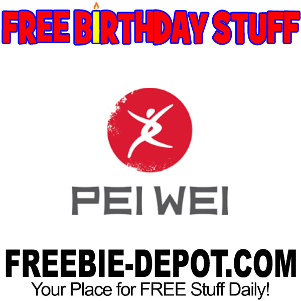 FREE BIRTHDAY STUFF – Pei Wei Asian Diner