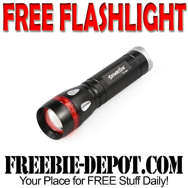 FREE 3000 Lumens 3 Modes CREE Flashlight