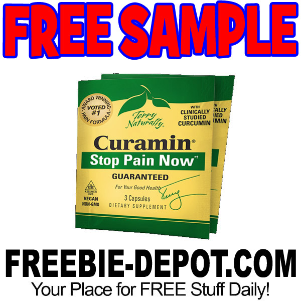 FREE SAMPLE – Curamin – Stop Pain Now