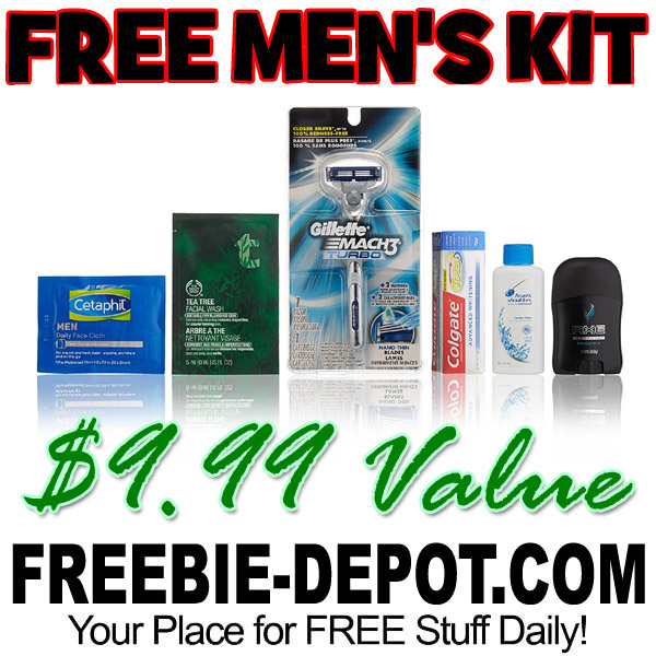 FREE Men’s Grooming Sample Box – 6 FREE Samples – $9.99 Value LIMITED AVAILABILITY!