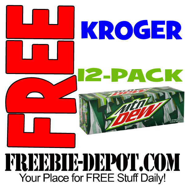 FREE Mtn Dew/Pepsi 12-Pack at Kroger – Exp 12/31/16