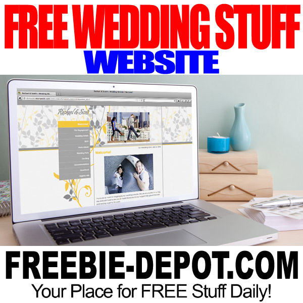 FREE Wedding Stuff – Wedding Website