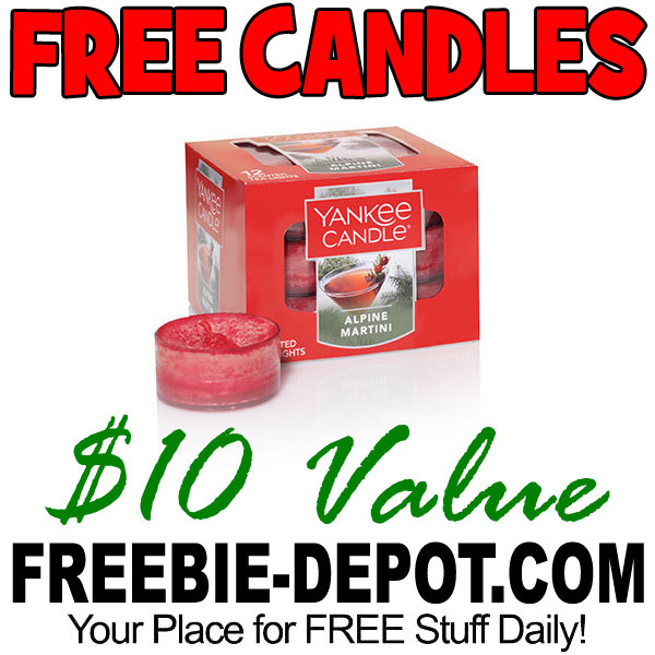 H O T >>> FREE Candles from Yankee Candle – $10 Value – 8/20/17 ONLY!