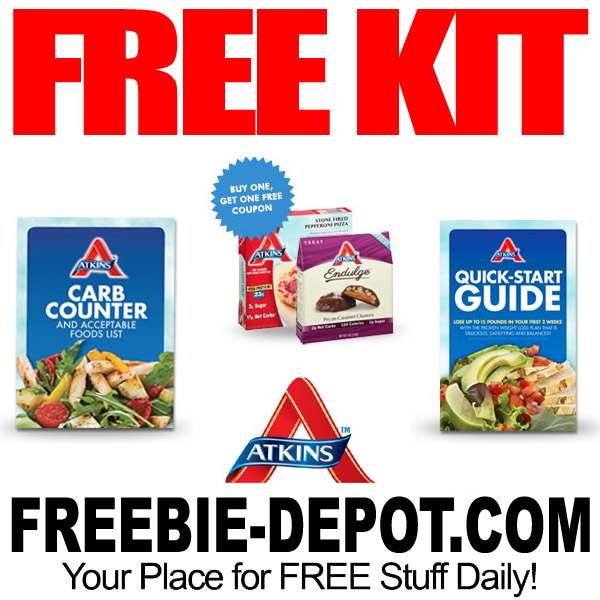 FREE Atkins Low- Carb Starter Kit – FREE Carb Counting Book
