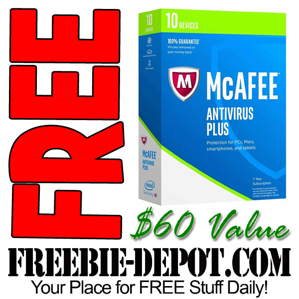 Free After Rebate Mcafee 2017 Antivirus Software 9 11 17 Only