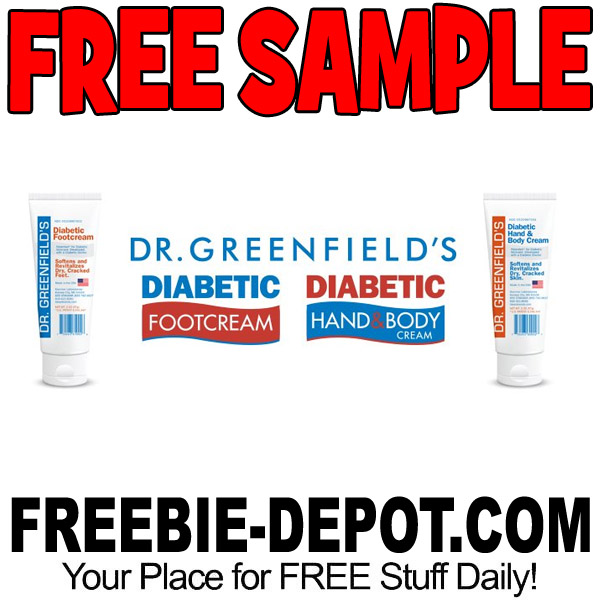 FREE SAMPLE – Dr. Greenfield’s Diabetic Skin Care