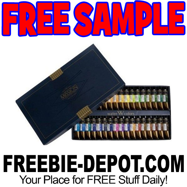 FREE SAMPLE – Mijello Mission Gold Watercolor Paint – 2 FREE Samples
