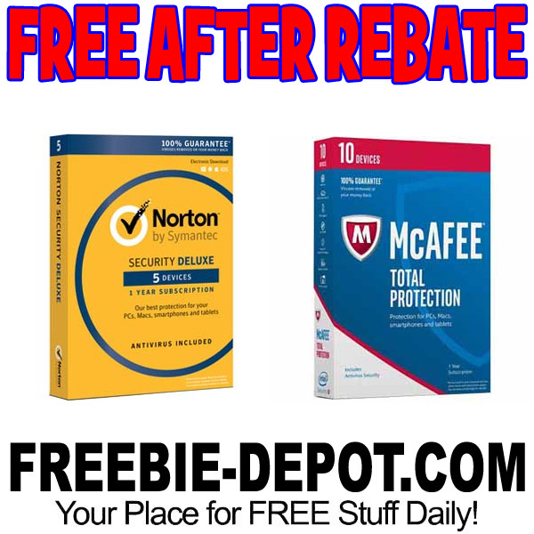 FREE AFTER REBATE 2 Virus Protection Programs From Fry s Electronics 