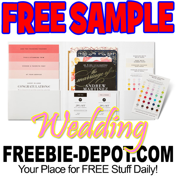 FREE SAMPLE – Wedding Invitation Portfolio Kit