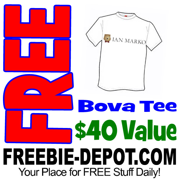 FREE Ian Marko Bova Tee- $40 Value – Exp 4/16/17