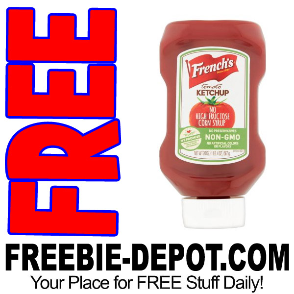 FREE French’s Ketchup at Walmart – FULL SIZE! Exp 4/26/17