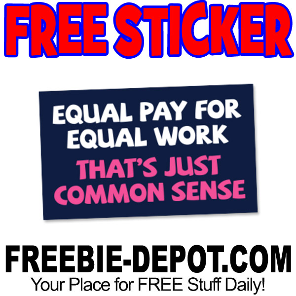 FREE STICKER – Equal Pay