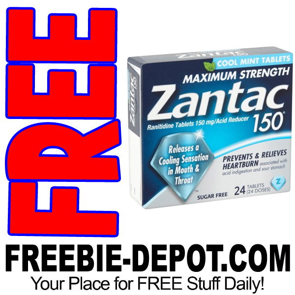 FREE Zantac OTC Heartburn Medication – 24 or 30 Ct. at Walmart – $3.42 MONEY MAKER – Exp 5/3/17