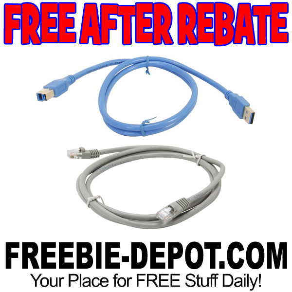 FREE AFTER REBATE – Cables from Newegg.com – Exp 5/10/17