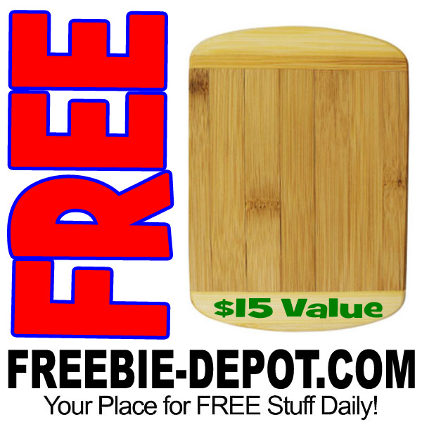 FREE Bamboo Cocktail Cutting Board – $15 Value – LIMITED TIME!