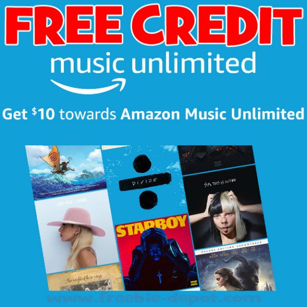FREE 10 Amazon Credit Exp 5/31/17 Freebie Depot