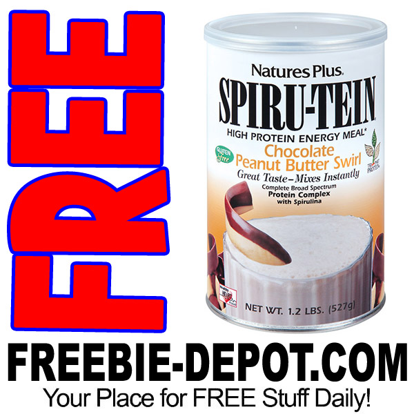 FREE SAMPLE – Chocolate Peanut Butter Swirl SPIRU-TEIN Shake