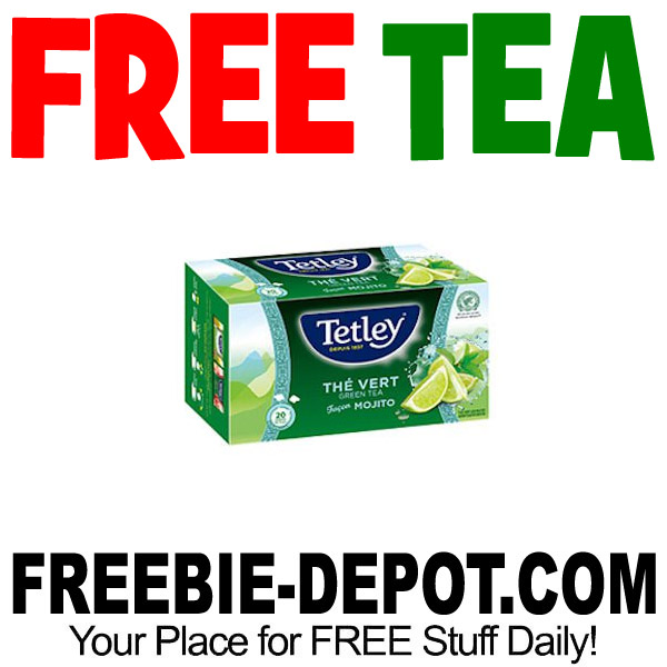 FREE Tetley Green Tea Mojito – Exp 5/29/17