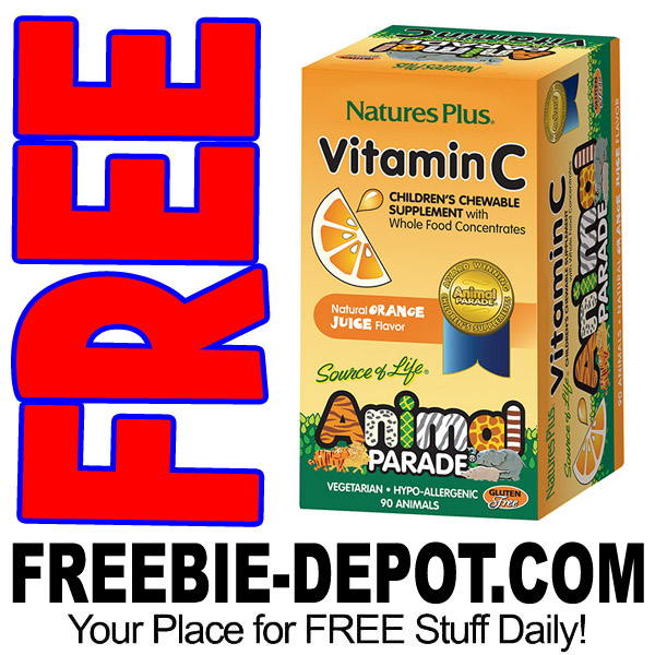 FREE SAMPLE -Animal Parade Vitamin C Children’s Chewable