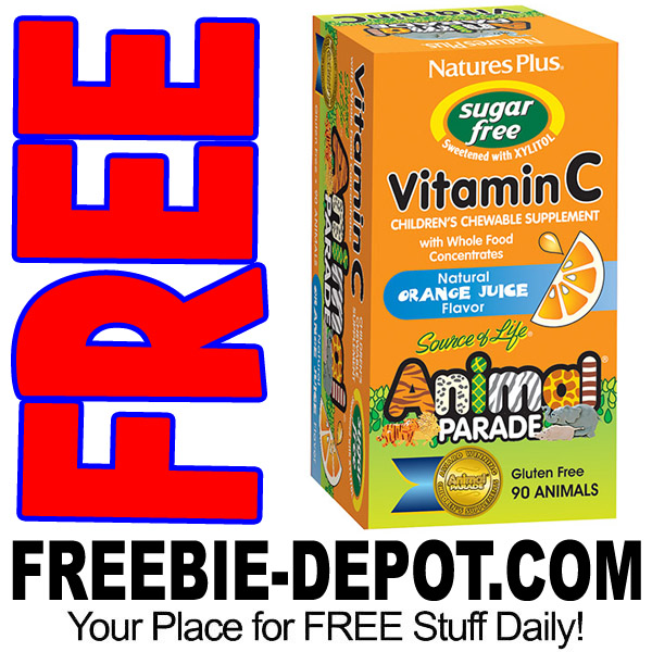 FREE SAMPLE – Animal Parade Sugar Free Vitamin C Children’s Chewable