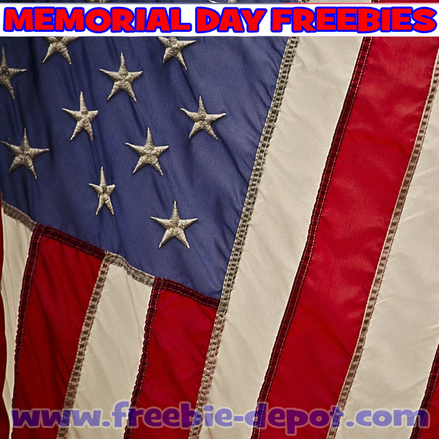 Memorial Day Freebies – May 29, 2017