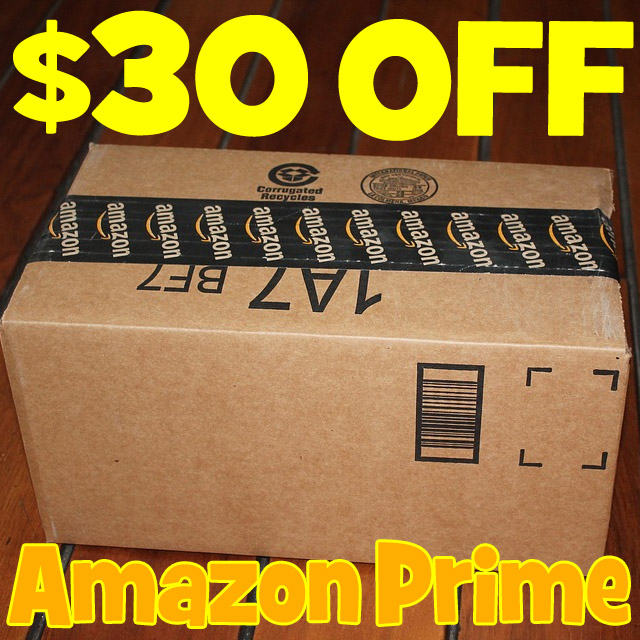 $30 OFF Amazon Prime for Everyone!  LIMITED TIME