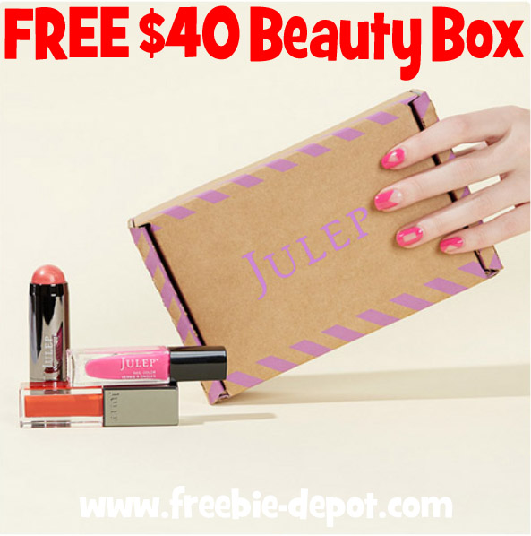 FREE Julep Beauty Box – $40 Value – Exp 8/31/17