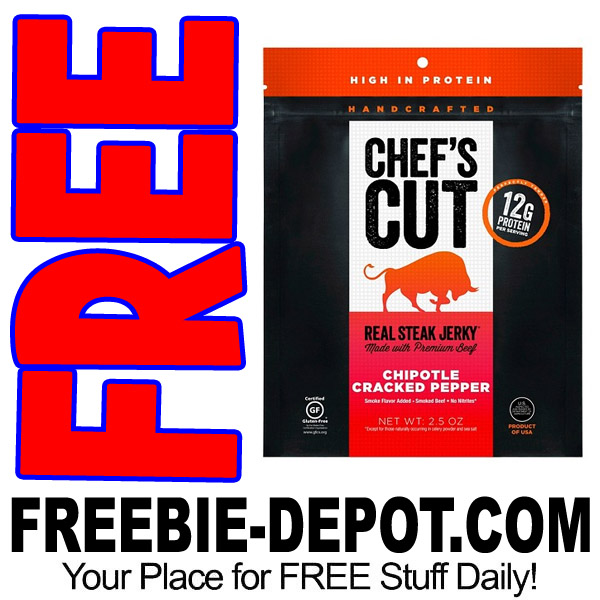 FREE Chef’s Cut Real Steak Jerky from Kroger – $6 Value! 6/23/17