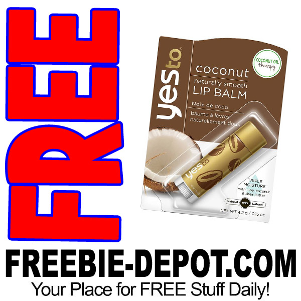 FREE Yes to Coconut Lip Balm from Target – Exp 6/23/17