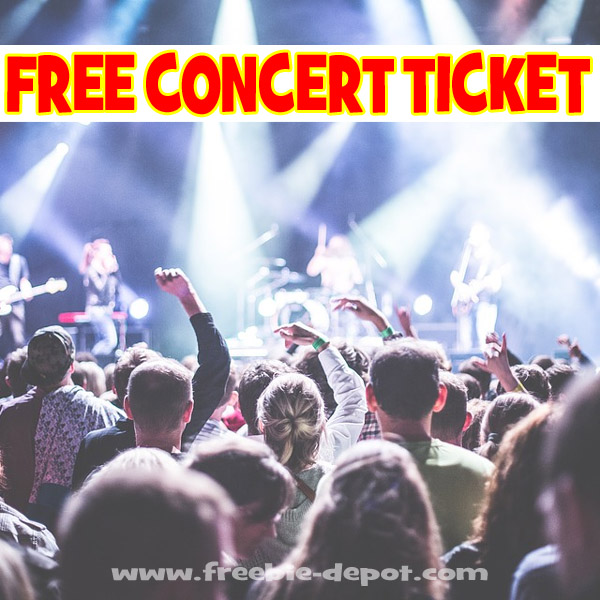 FREE Concert Tickets! thru 10/7/17