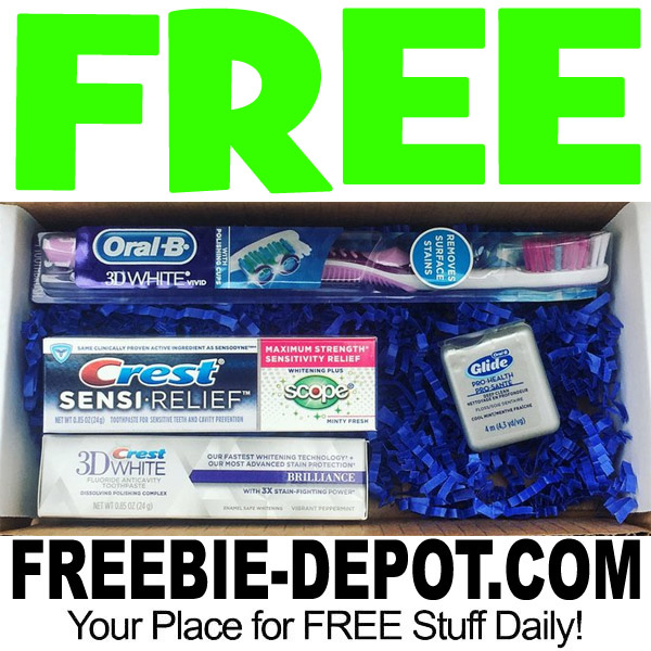FREE Dental Care Sample Box – LIMITED TIME!