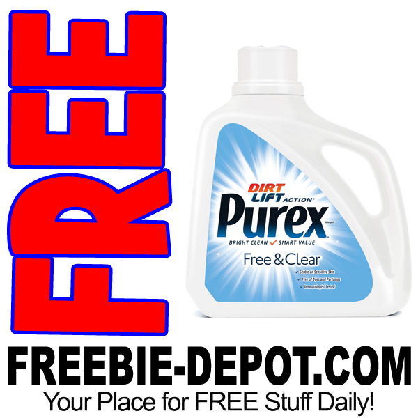 FREE Purex Free & Clear Liquid Laundry Detergent, 150 fl oz from Walmart – Exp 6/30/17