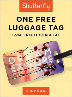 FREE Personalized Luggage Tag – Exp 7/31/17