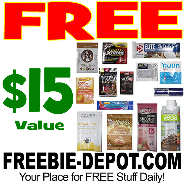 FREE Nutrition & Wellness Sample Box – 10+ SAMPLES! $15 Value