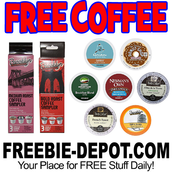 ☕ FREE K-Cups Coffee Sample Box – 7+ K-Cup Samples – $8 Value
