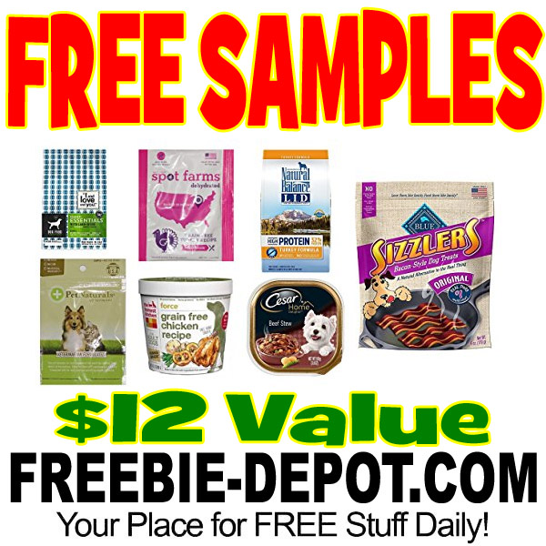 FREE Sample Box of Dog Food and Treats! $12 Value