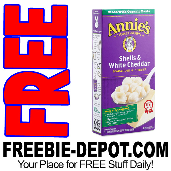 FREE Annie’s Natural Macaroni & Cheese at Kroger – 8/25/17